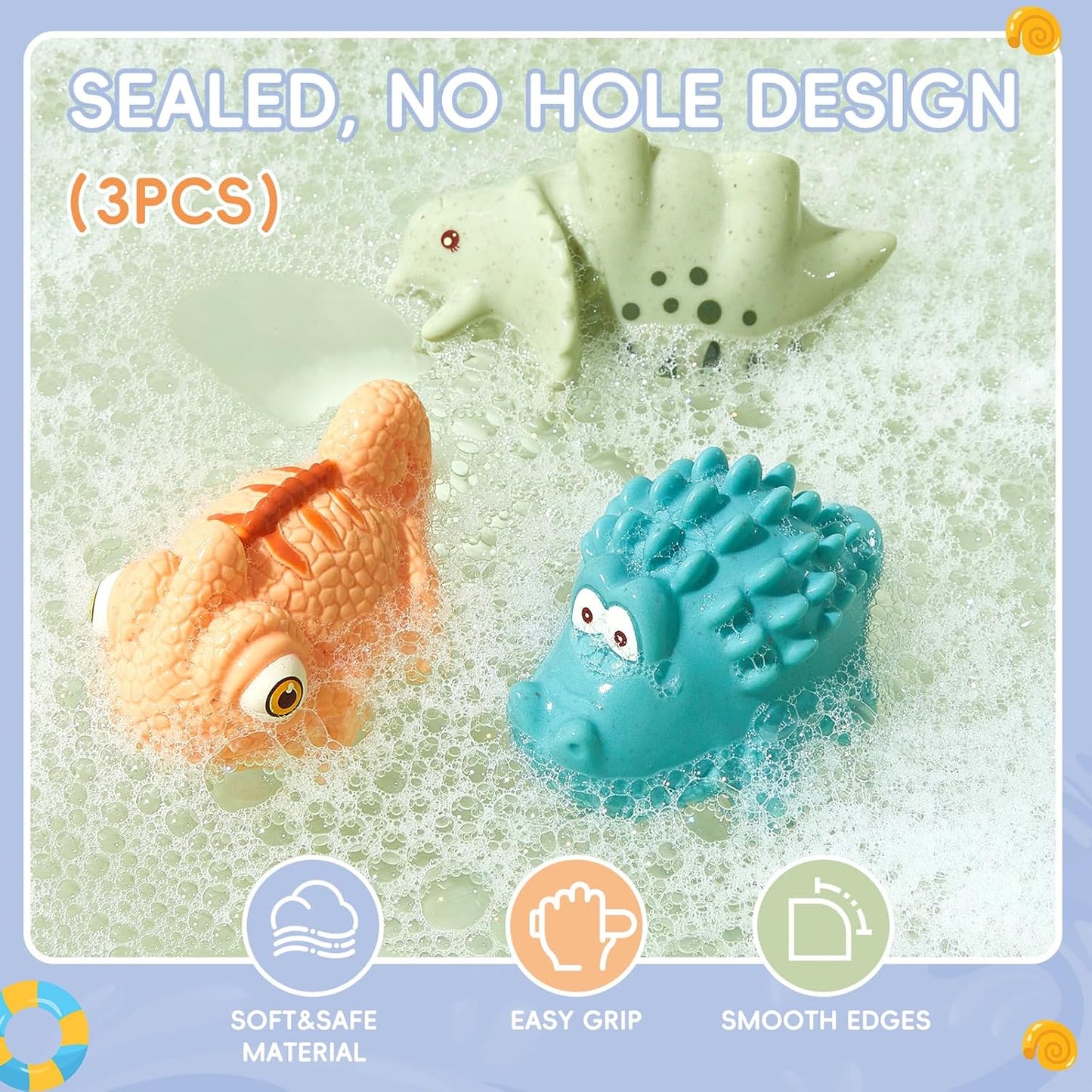Baby Bath Toys for Kids Ages 1-3, 14 Pack Mold Free Toddler Bath Toys for 2-4 Bathtub Water Toys with Floating Boats&Cups and No Hole Bath Toy for Babies 6-12 Months Boy Girl Gifts