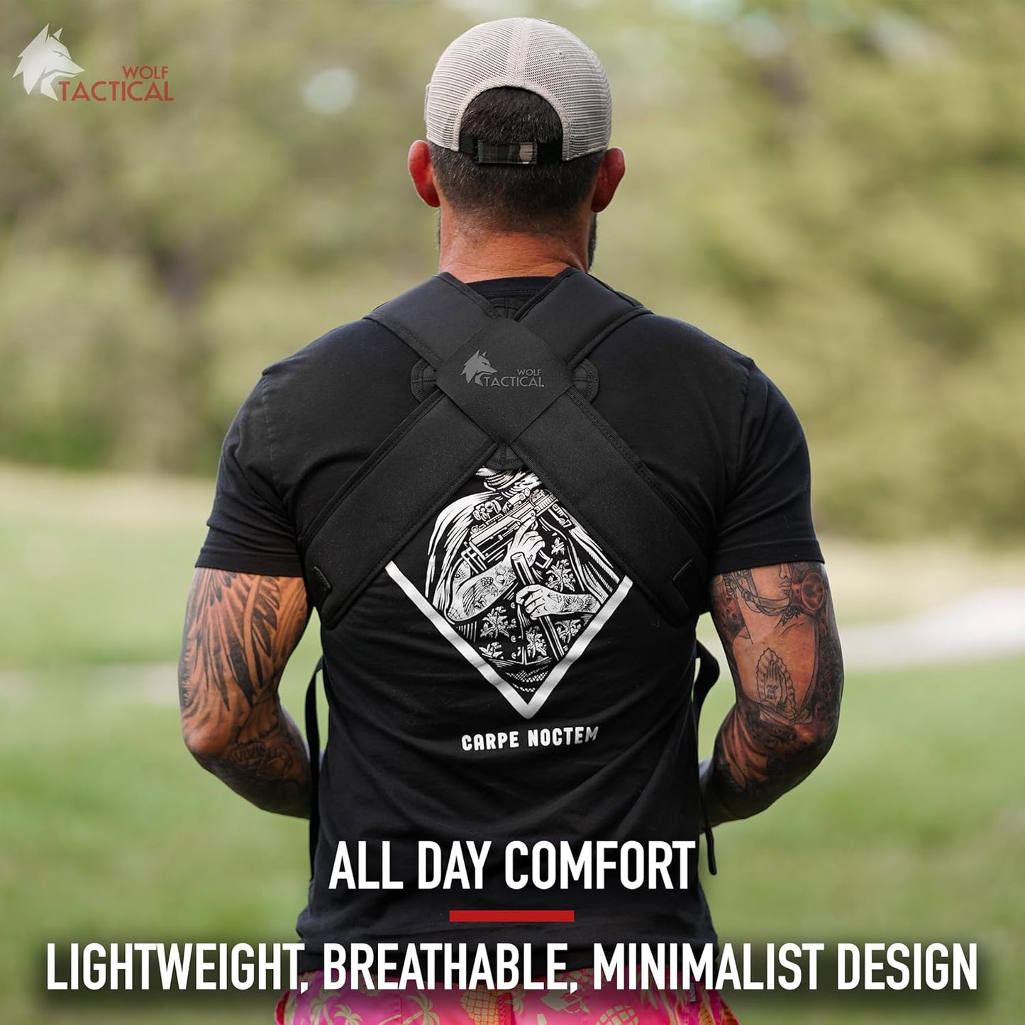 WOLF TACTICAL Toddler and Baby Carrier for Men - Dad Baby Military Mens Baby Carrier for Infants and Toddlers