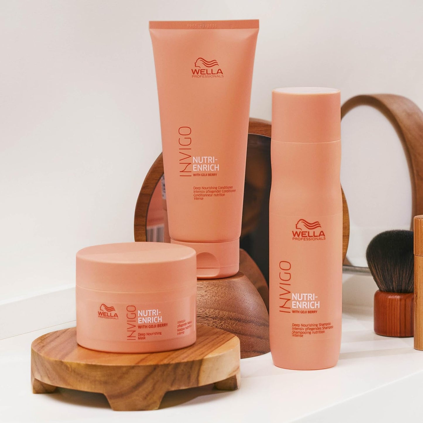 Wella Professionals Invigo Nutri-Enrich Mask Deep Nourishing & Moisturizing For Dry Hair Damaged oz