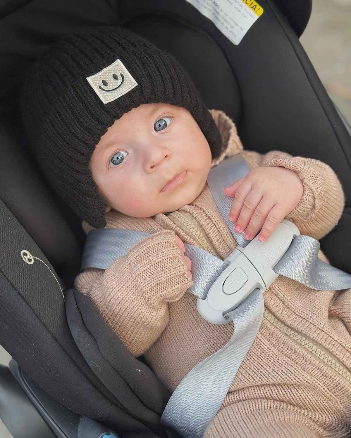 FURTALK Baby Beanie Toddler Winter Warm Hat Infant Soft Fleece Lined with Earflap Cute Knit Kids Caps