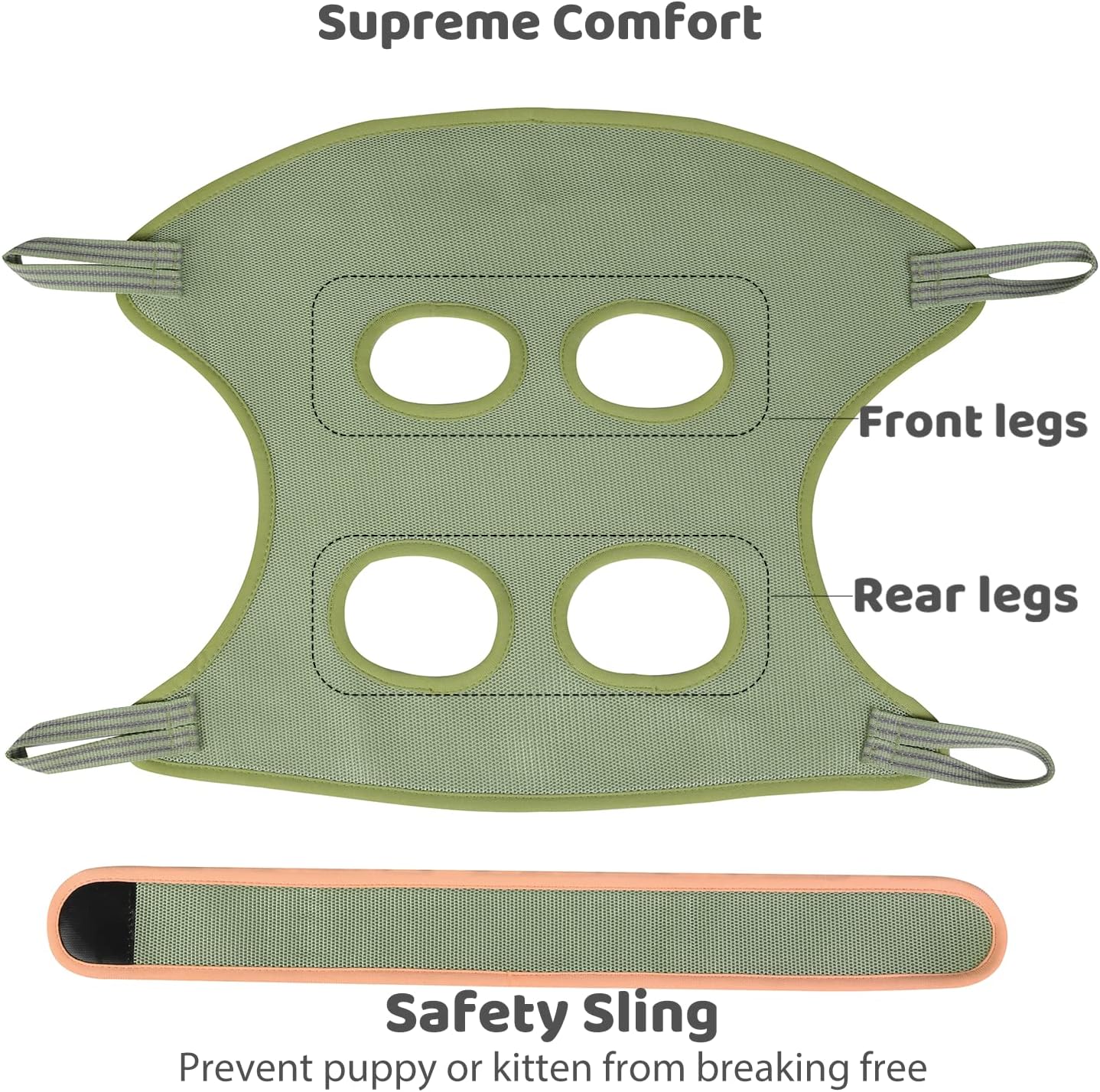 Guzekier Cat Grooming Hammock Harness for Cats, Cat Nail Clipper