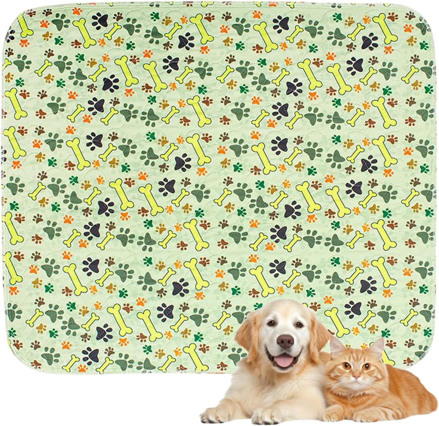 Puppy Pads with Pheromones, Washable Pee Pads for Dogs, Potty Training Pads for Indoor Use and Car Travel, Size 15.75 x 23.62 Inches