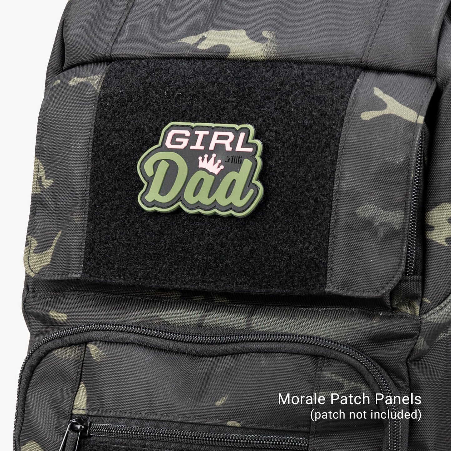 Tactical Baby Gear Everyday Tactical Diaper Bag Backpack for Dads – Includes Changing Mat, Stroller Straps, Built-In Wipes & Cooler Pouch (Multicam Black Everyday)