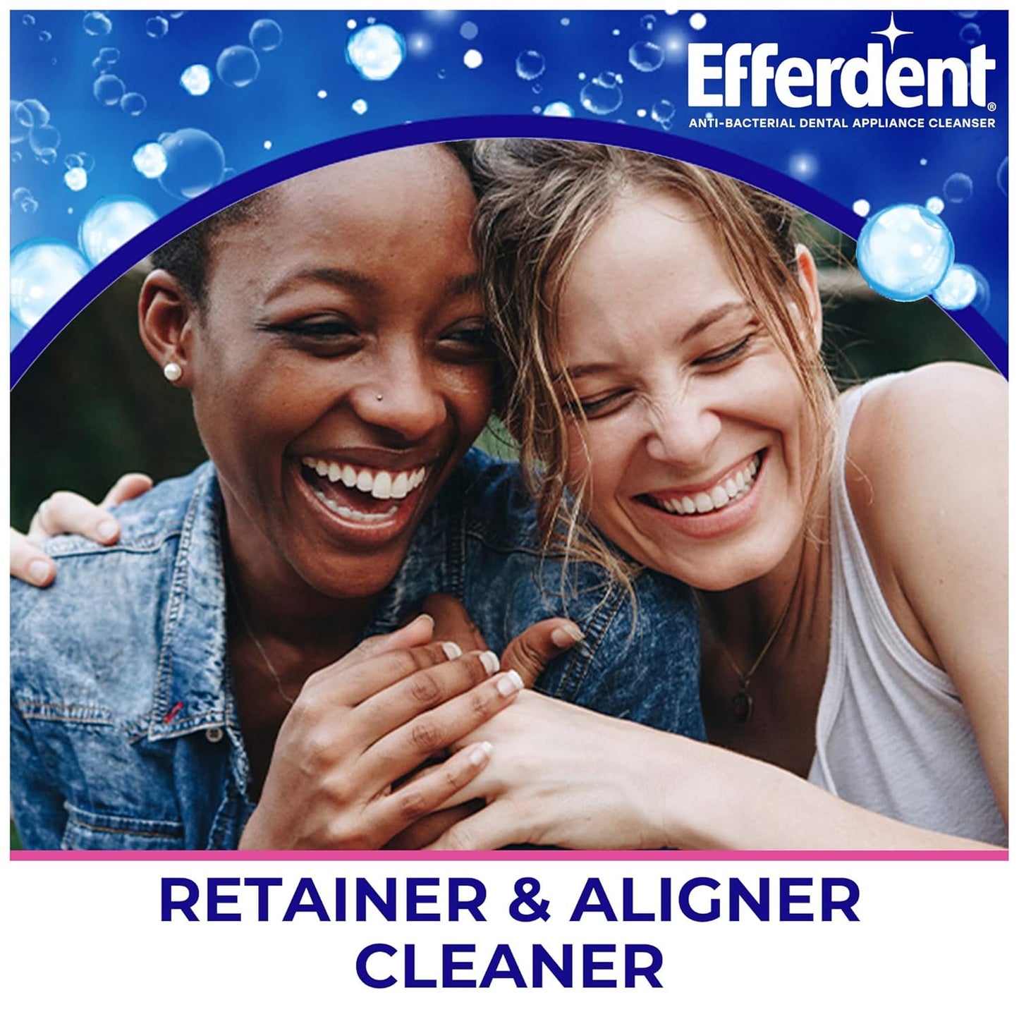 Efferdent Denture Cleaner Tablets – Dental Appliances, Aligners, Mouth Guard, and Retainer Cleaner Tablets, Complete Clean, 126 Count