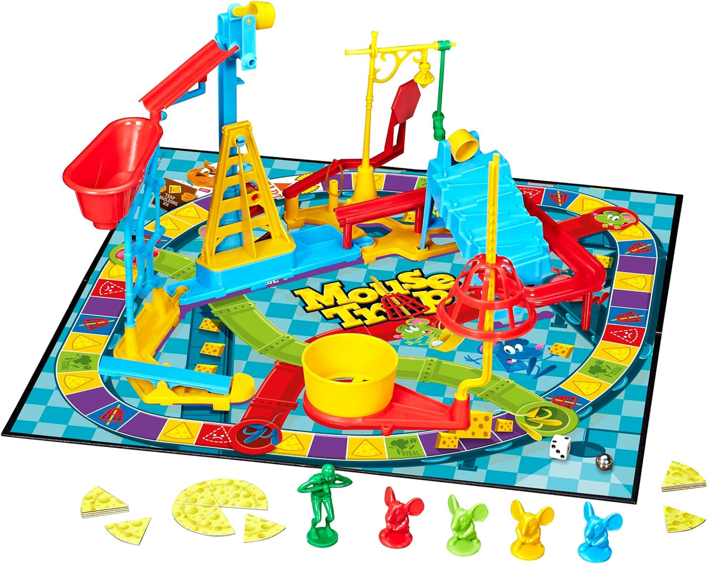 Hasbro Gaming Mouse Trap Board Game for Kids Ages 6 and Up,Classic Kids Game