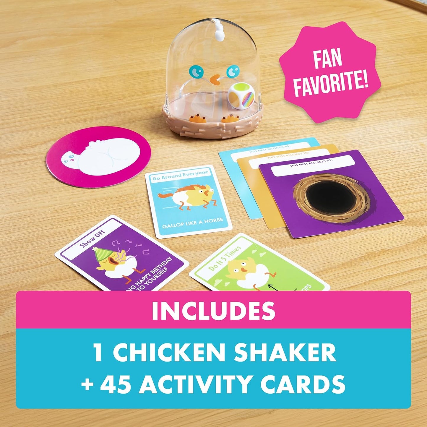 Exploding Kittens Hurry Up Chicken Butt 2-6 Players - Ages 4+ - 2 Minutes to Play - Hot Potato Style Card Game - Fun Card Game, Family Game Night, Creative Kids Game
