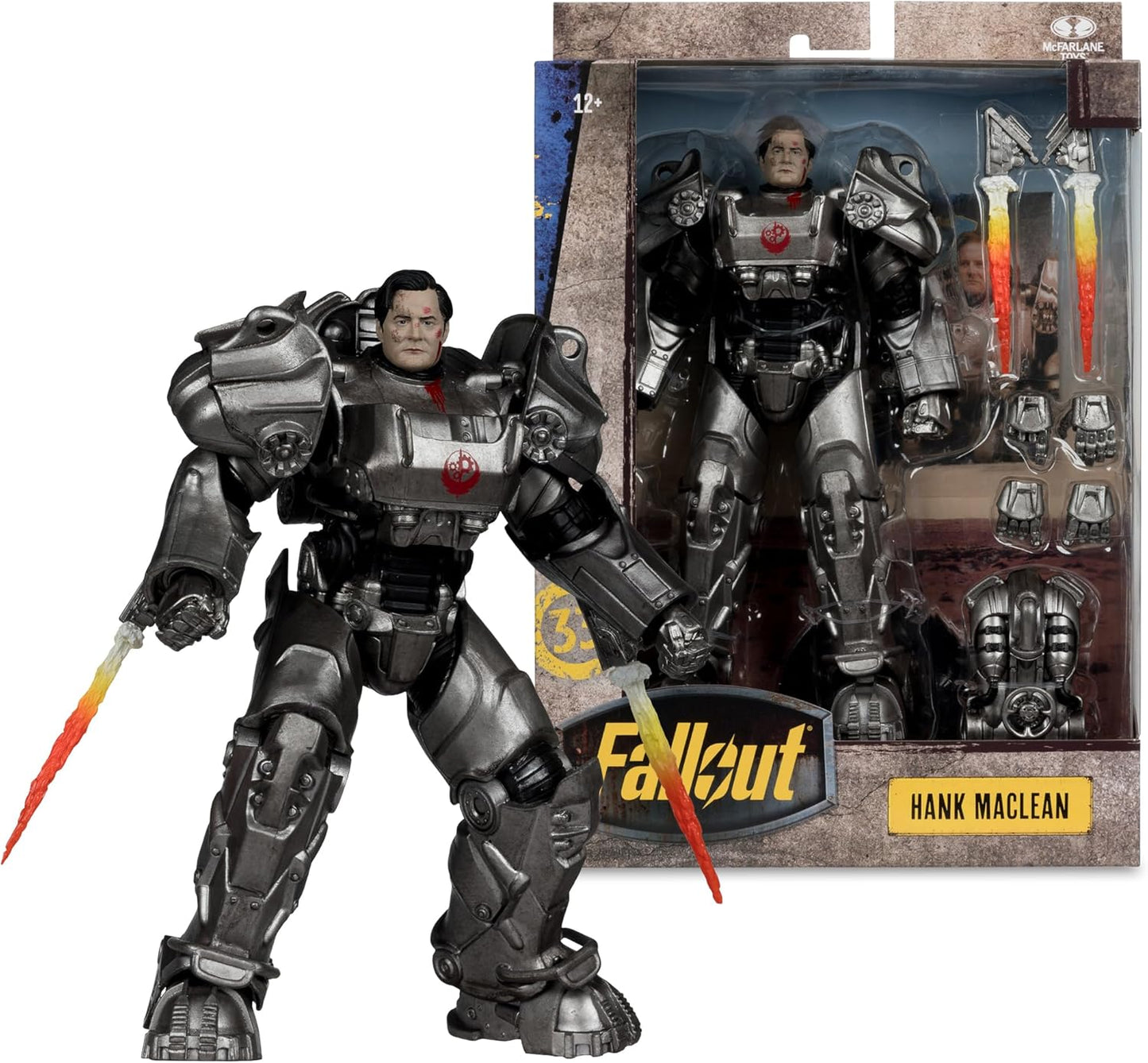 McFarlane Toys- Fallout Hank MacLean 7in Deluxe Action Figure