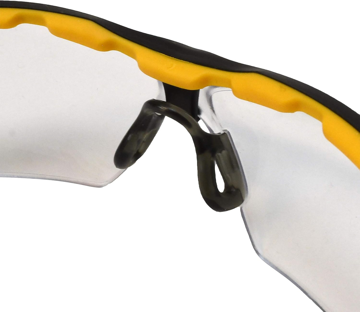 DEWALT DPG108-11D Renovator™ Lightweight Safety Glasses – Clear Anti-Fog Lens – TPR Brow Guard – Vented No Slip Temples & Nosepiece – 1 Pair