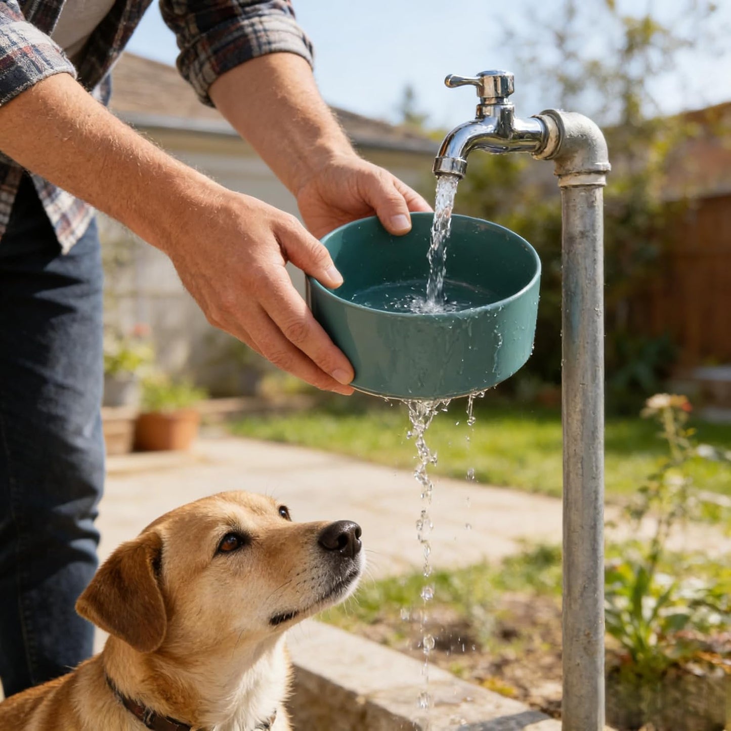 Premium Ceramic Pet Bowl – Non-Slip Anti-Skid Base, Easy Clean Food & Water Feeder for Dogs & Cats, Modern Dark Green, 13.5 oz