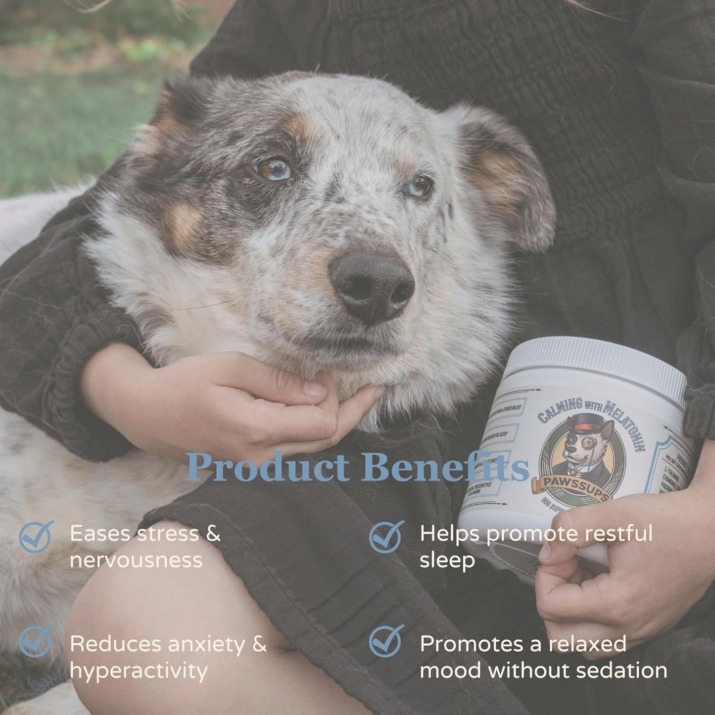 Calming Chews for Dogs – Stress & Anxiety Relief with Melatonin, Chamomile & L-Tryptophan – Soothes Hyperactivity, Separation, Travel & Fireworks – 120 Soft Chews