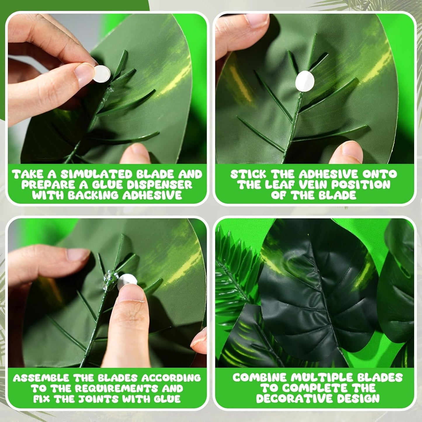 Warmtree 57 Pcs Rainforest Diorama Kit Forest Animals Figures Assorted Creatures Rainforest Diorama Supplies Animals Model Trees for Rainforest Cake Topper Birthday Party DIY Craft Projects