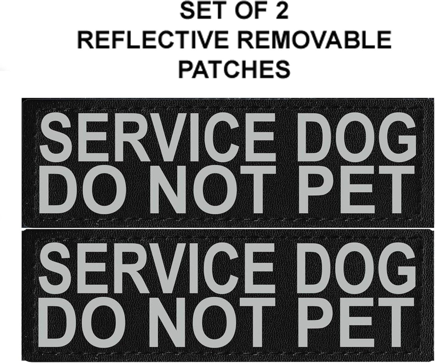Doggie Stylz Service Dog Harness Vest Comes with 2 Reflective Service Dog DO NOT PET Removable Patches. Please Measure Dog Before Ordering (Girth 28-38", Tie Dye)