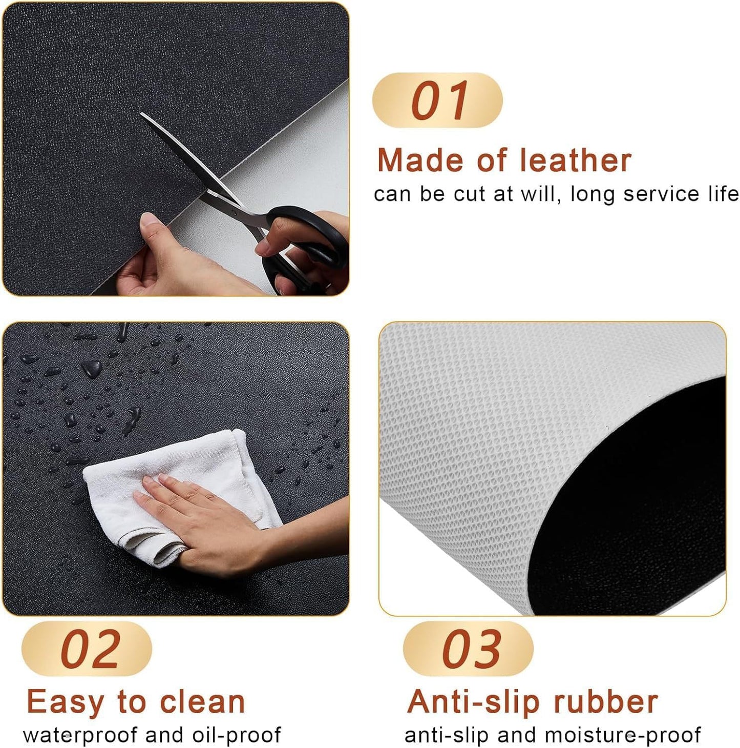 Solala PVC Pet Crate Floor Protection Mat Washable Floor Covering Reusable Waterproof Non Slip Rug Whelping Pad for Pet