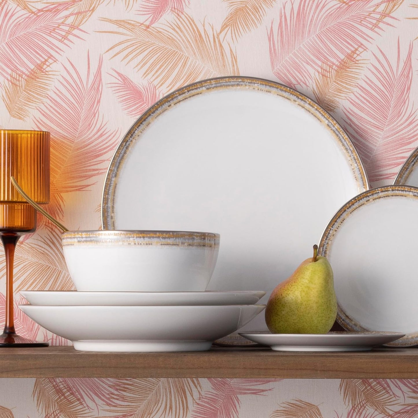 Noritake Raylan 30-Piece Dinnerware Set, Service for 6