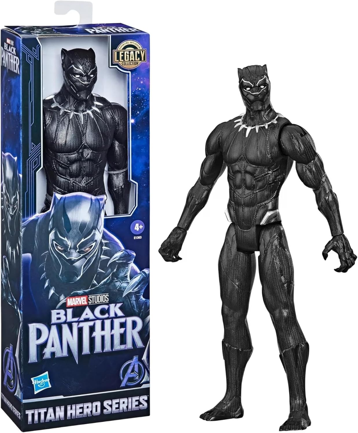 Marvel Black Panther Titan Hero Series 12-inch Black Panther