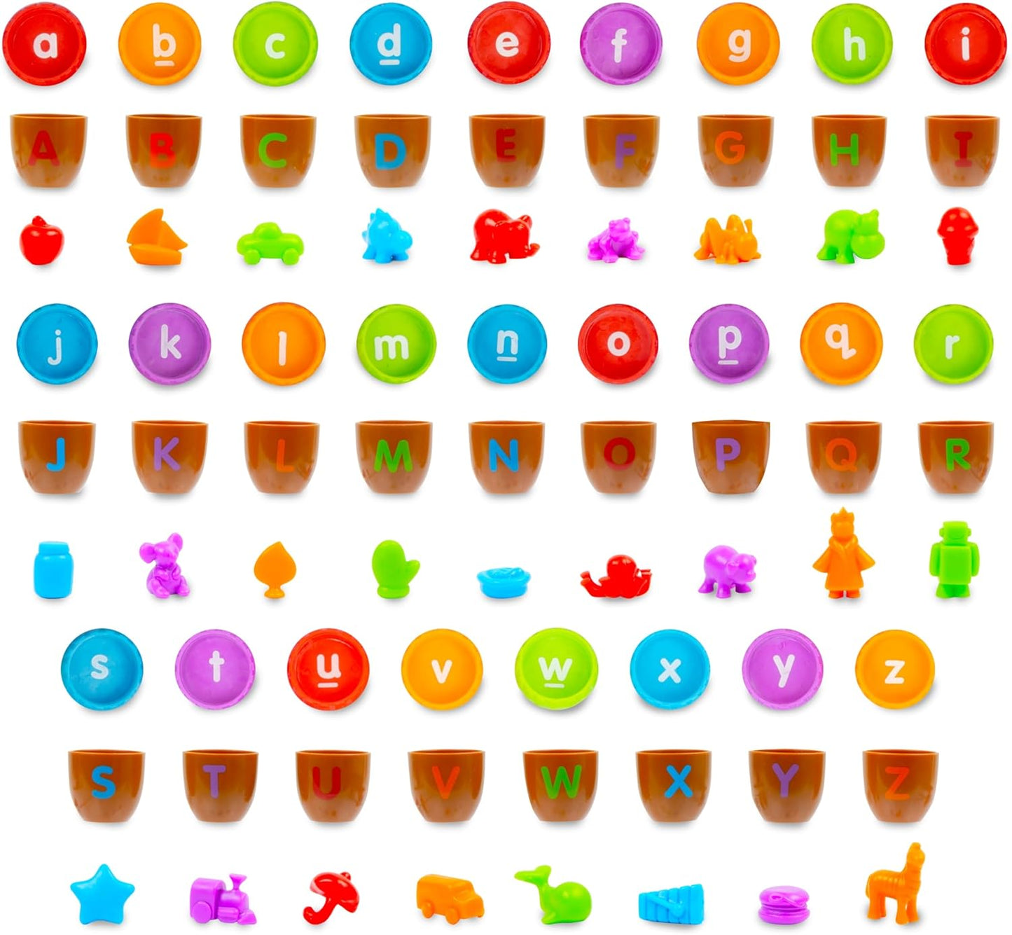 Learning Resources Alphabet Acorns Activity Set - ABC Puzzle, Preschool Learning Activities, Speech Therapy Materials, Manipulatives for Preschoolers, Fine Motor Skills