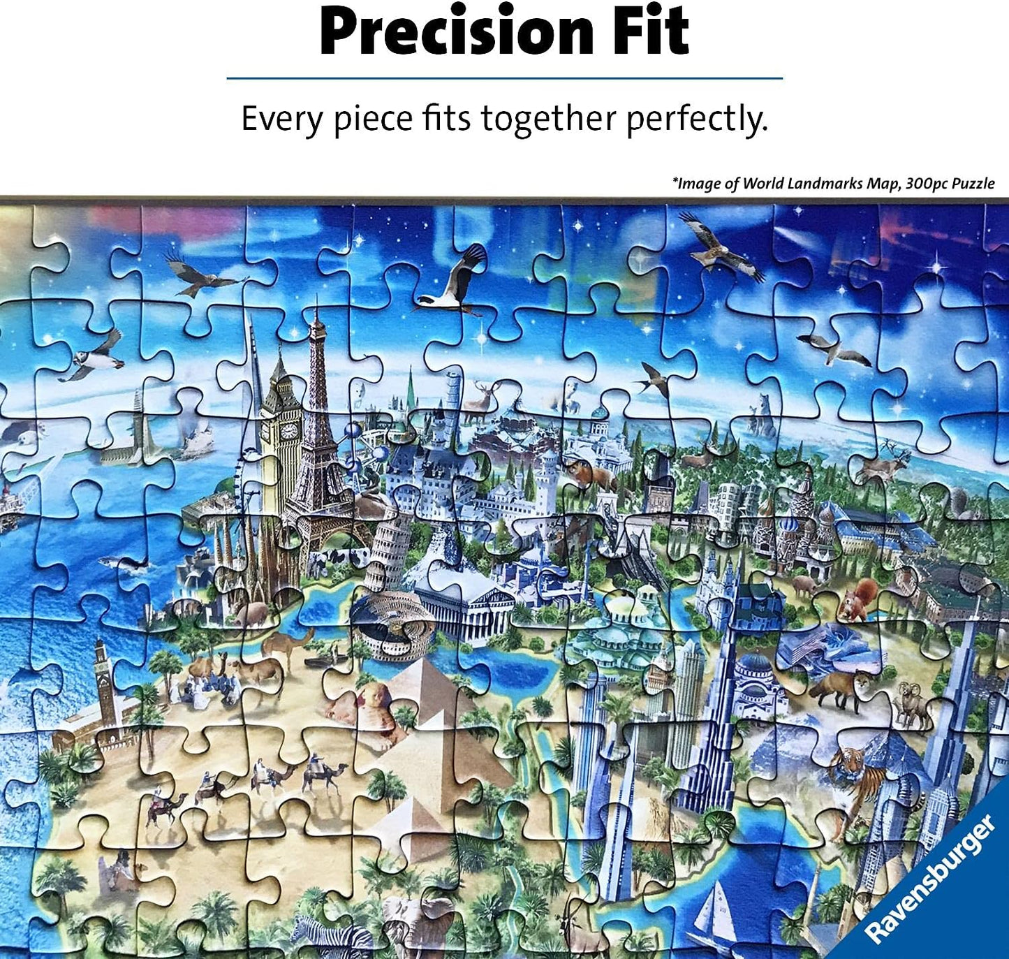 Ravensburger Country Life 300 Piece Large Format Puzzle | Idyllic Farm Scene by Steve Read | Perfect Interlocking Fit | Eco-Friendly Materials