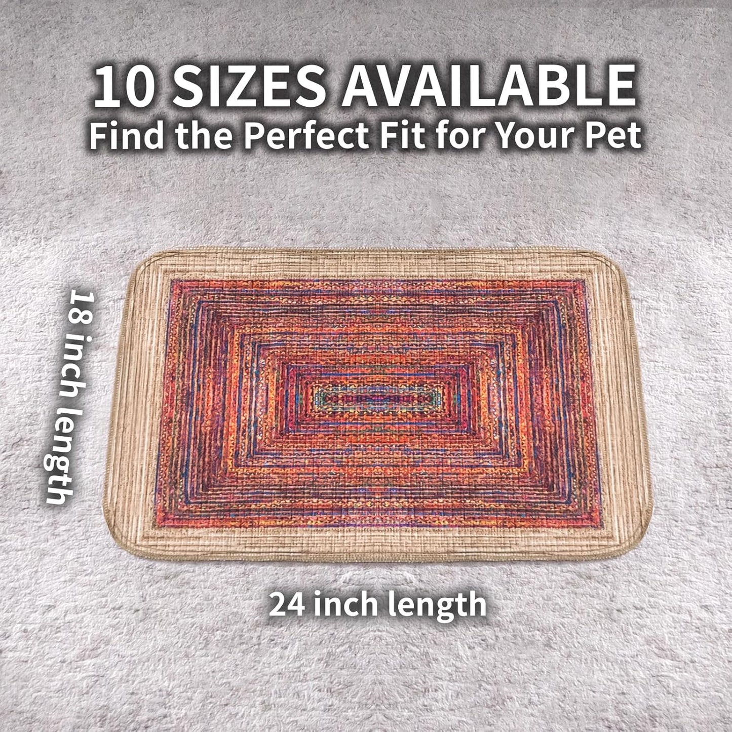 Washable Pee Pads for Dogs, Reusable Puppy Potty Training Pads, Ultra-Absorbent Thick Waterproof Leak-Proof Non-Slip Pads & Mat for Crate, Playpen, Floor, Whelping & Housebreaking , 2 Pack 18"x24"