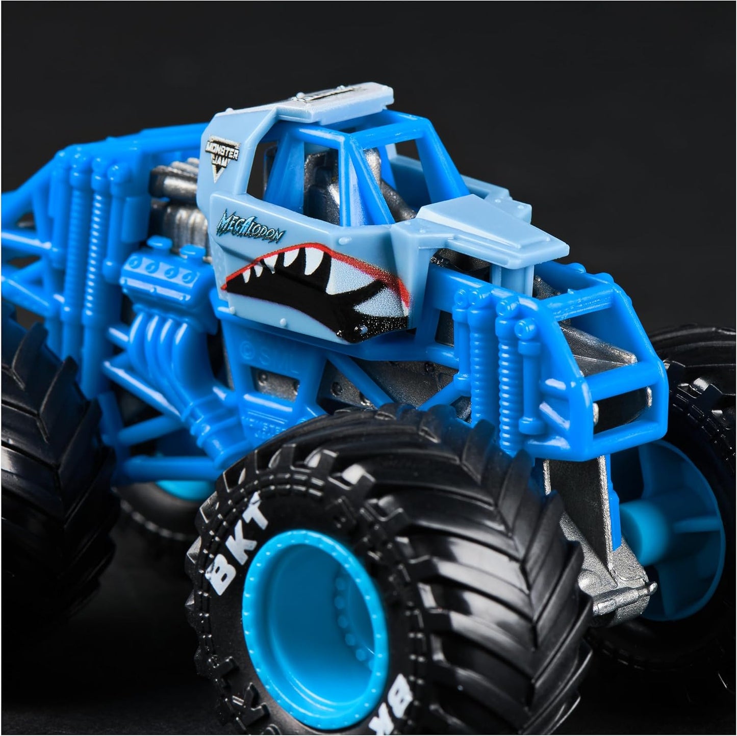Monster Jam, Official Megalodon Monster Truck, Die-Cast Vehicle, 1:64 Scale, Kids Toys for Boys Ages 3 and up