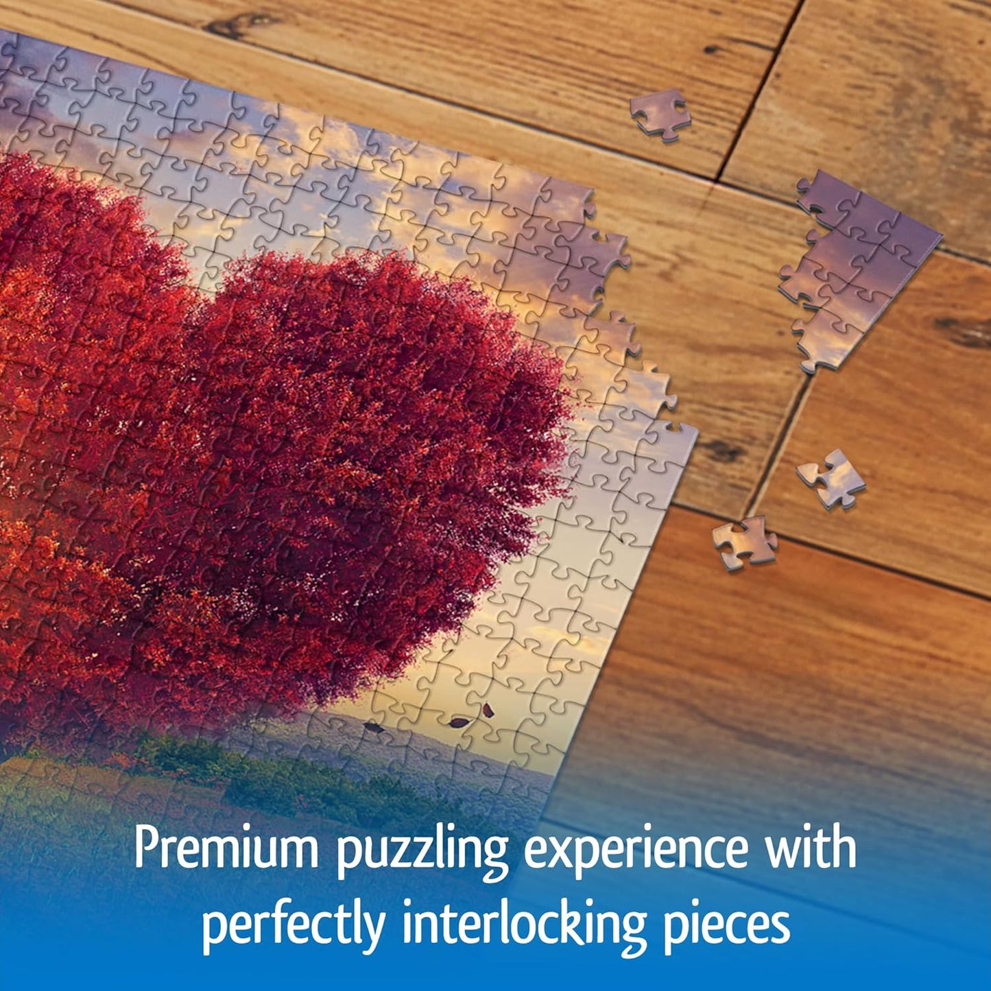 Wonder Forge Tree of Love 1000 Piece Jigsaw Puzzle for Adults | Unique, Perfectly-Fitting Pieces | Fun, Vibrant Imagery | Amazon Exclusive