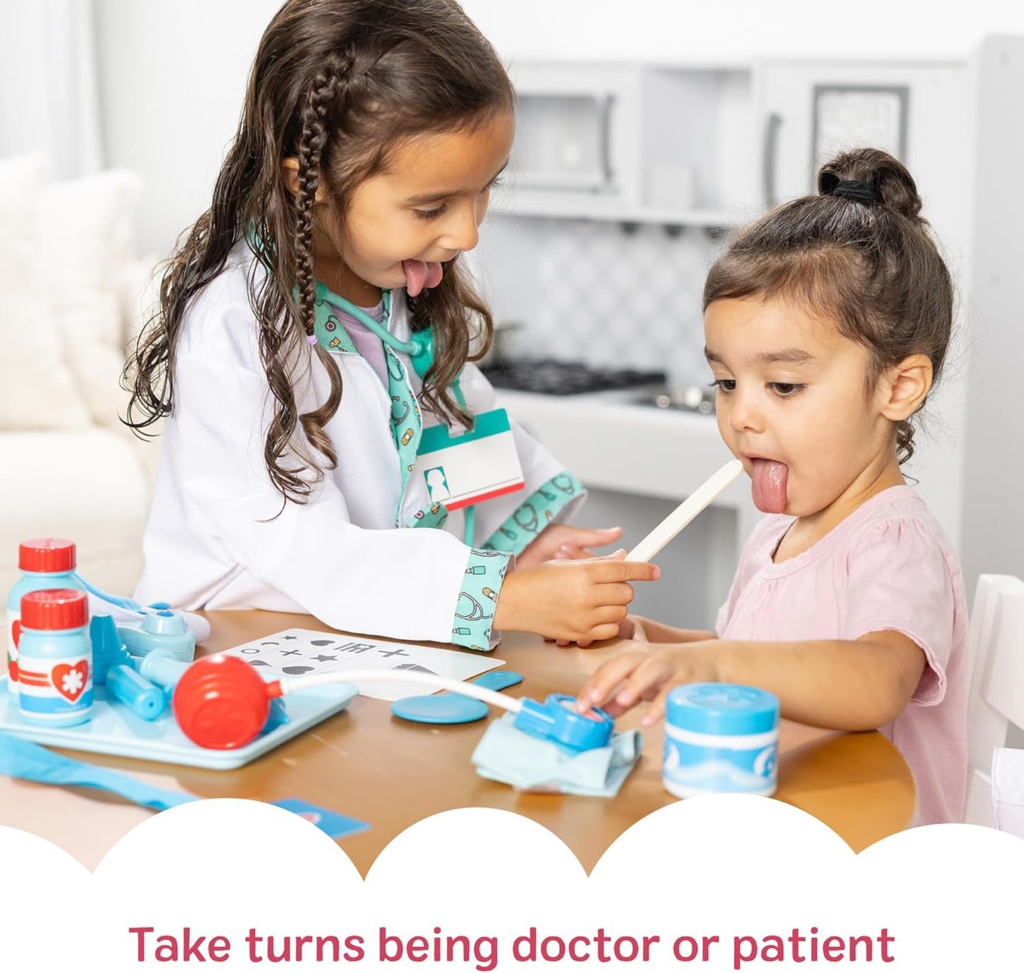 Melissa & Doug Get Well Doctor Kit, 25-Piece Toddler Doctor Play Set, Realistic Pretend Play Toys & Accessories, Preschool Toys for Girls & Boys Ages 3+