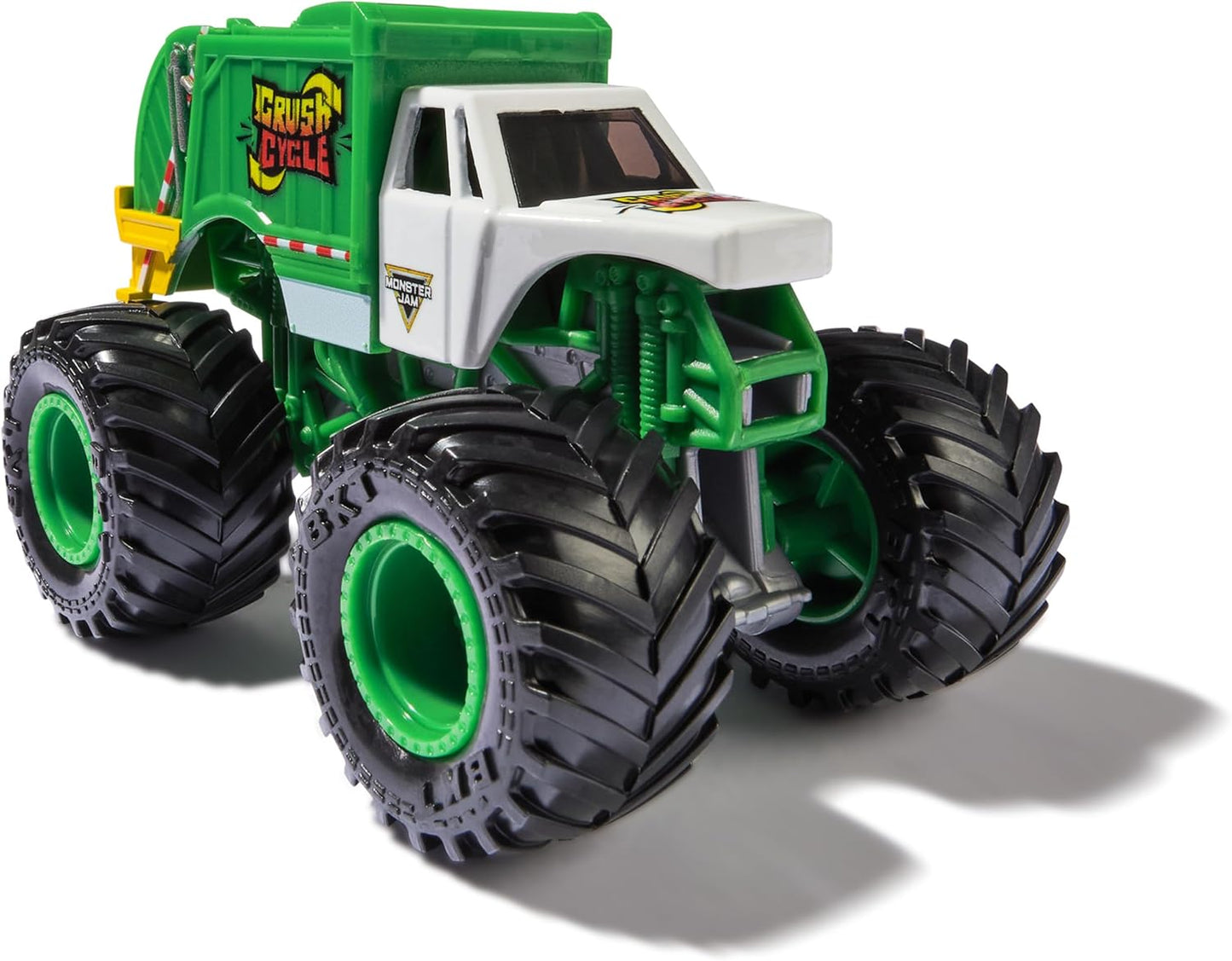 Monster Jam, Official Crush Cycle Monster Truck, Die-Cast Vehicle, 1:64 Scale, Kids Toys for Boys Ages 3 and up