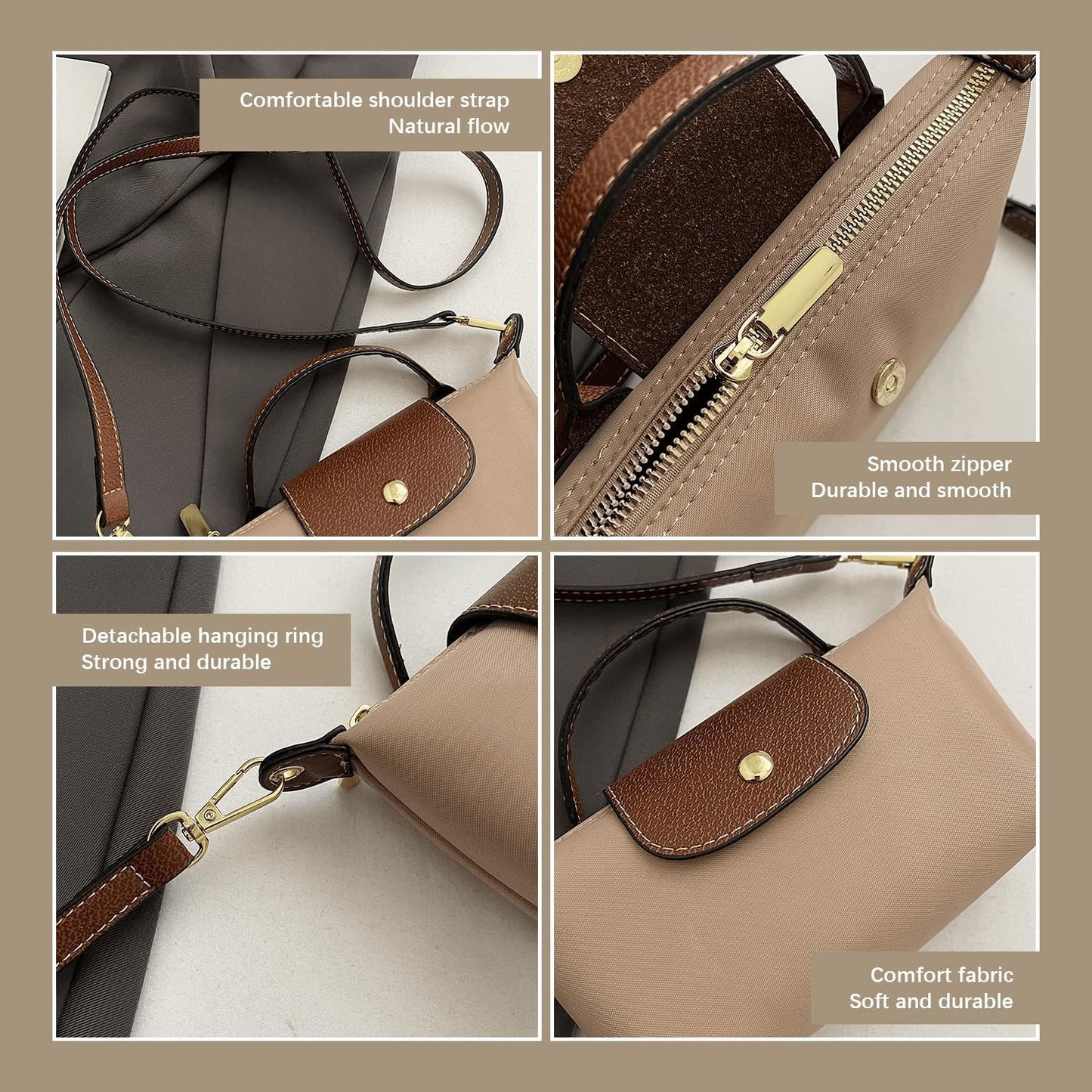 Fashion Mini Crossbody Bag, Handbags Purses with Adjustable Strap for Women, Ladies Shoulder Totes Bag
