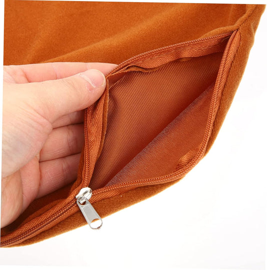 Milisten Pet Heating Mat Cover Brown Cat Warmer Protector for Electric Blanket Scratch Resistant Pet Pad Cover for Small Dogs and Cats Cozy Household Supply