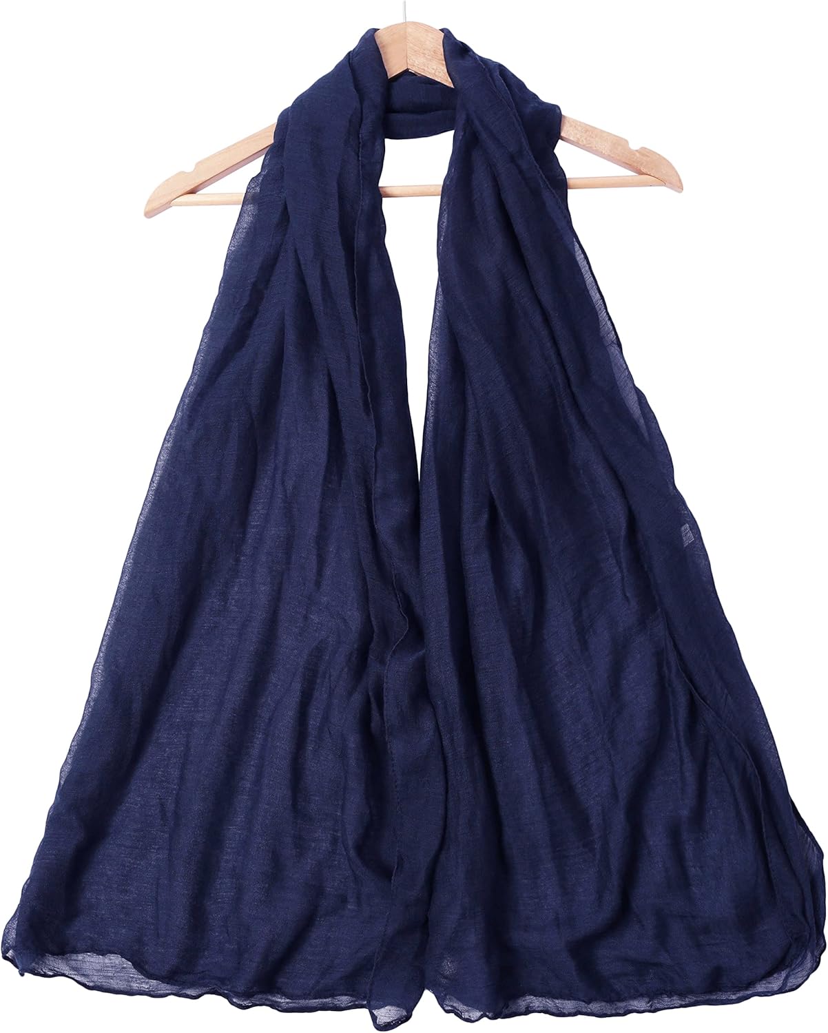 woogwin Women's Cotton Scarves Lady Light Soft Fashion Solid Scarf Wrap Shawl