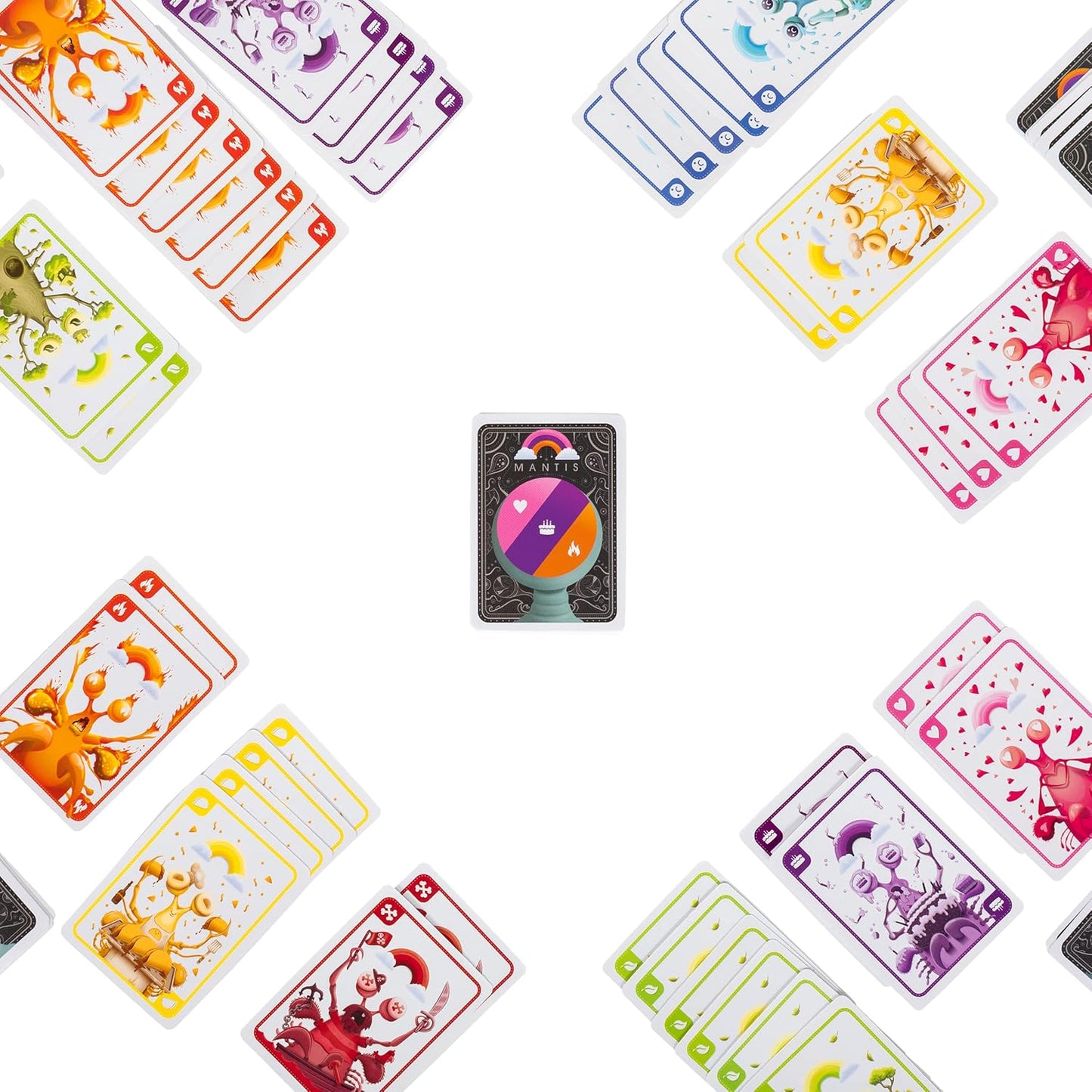 Exploding Kittens Mantis 2-6 Players - Ages 7+ - 10 Minutes to Play - Cutthroat Matching Card Game - Party Game, Family Game Night, Kid and Adult Card Game