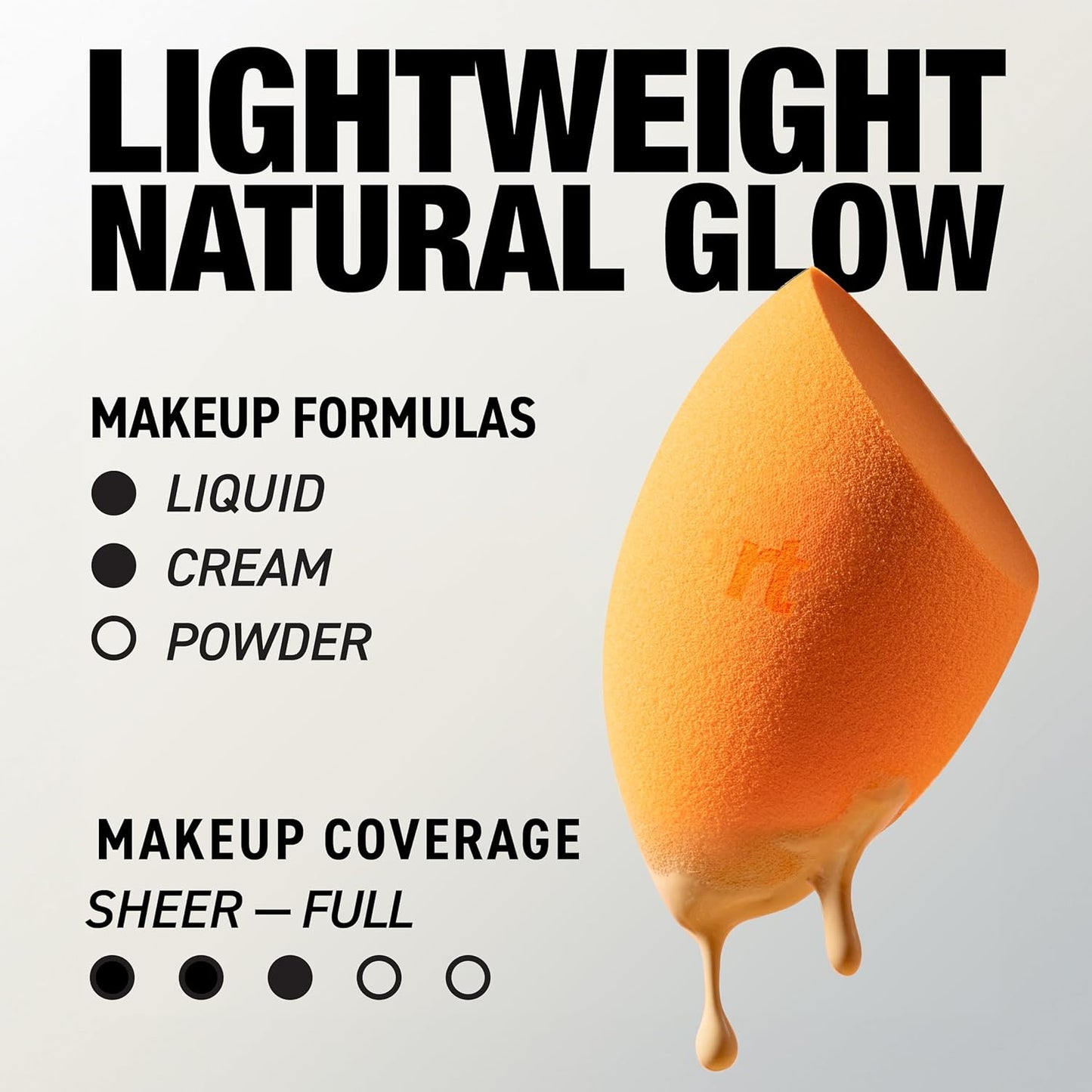 Real Techniques Miracle Complexion Beauty Sponge Makeup Blender, Set of 4