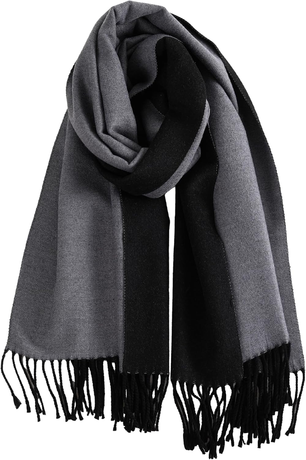 Winter Scarf for Women-Reversible Scarf with Cashmere-Like Softness 70x200cm - Warm Shawl Wrap -Pashmina Shawls Wrap