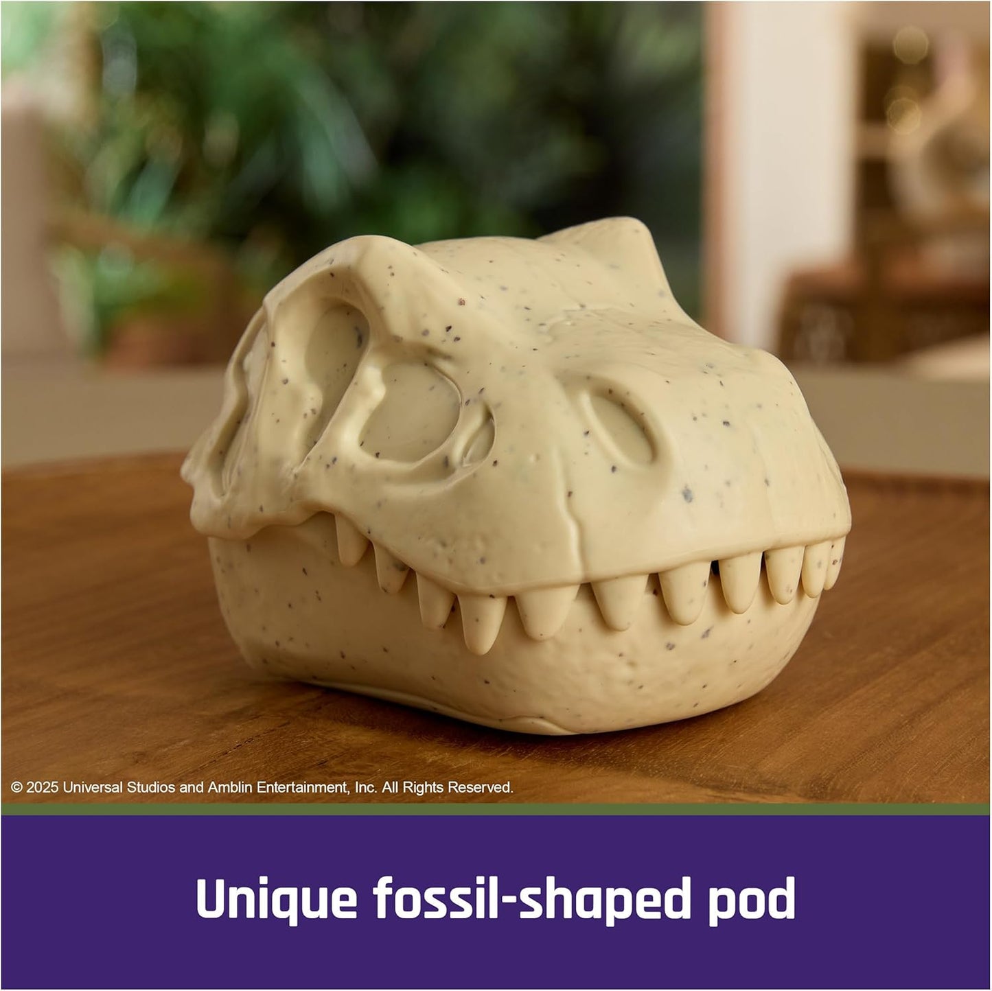 BITZEE, Jurassic World Interactive Dinosaur Toy with 25 Dinosaurs Inside, Great for Easter Gifts, Digital Pet Reacts to Touch, Pods Connect & Interact