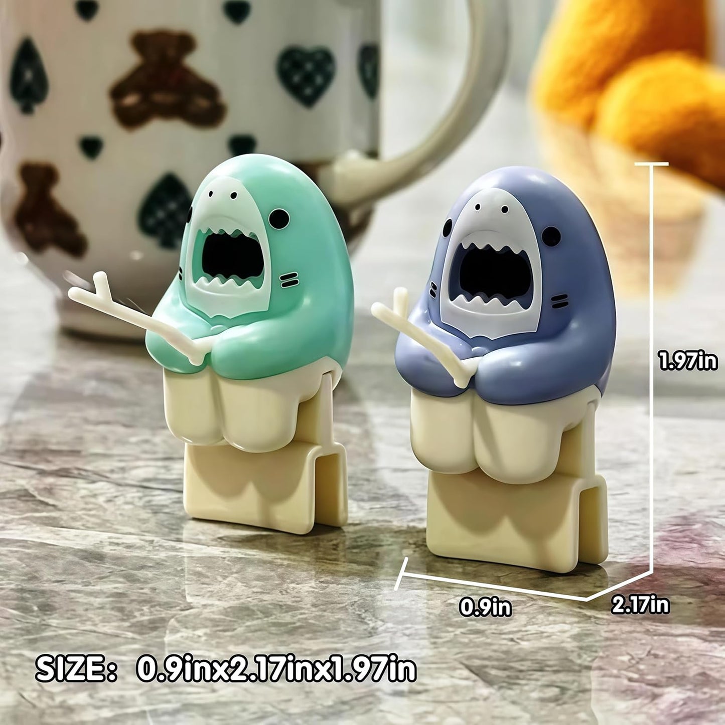 Creative Shark Shape Tea Infuser, Loose Leaf Tea Strainer, Funny Animal Shaped Tea Filters Gift for Tea Drinkers Shark Accessories Tea Lovers Accessory