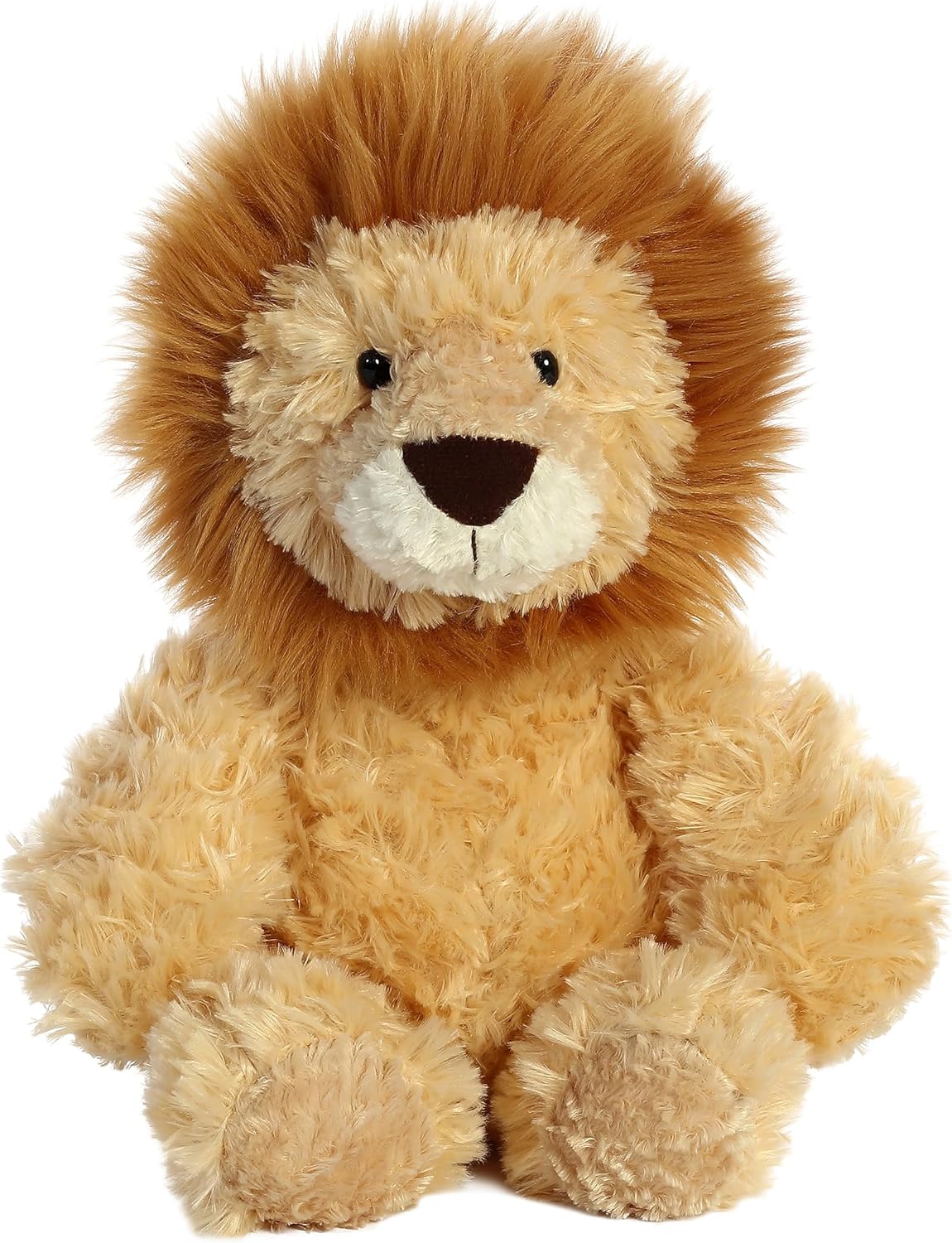 Aurora® Snuggly Tubbie Wubbies™ Lion Stuffed Animal - Comforting Companion - Imaginative Play - Brown 10.5 Inches