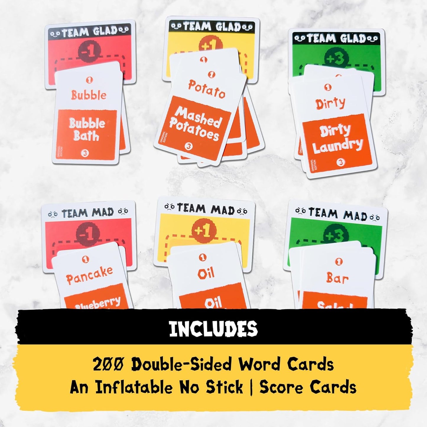 Exploding Kittens Poetry for Neanderthals 2+ Players - Ages 7+ - 15 Minutes to Play - Competitive Word Guessing Game - Party Game, Family Game Night, Kid and Adult Card Game