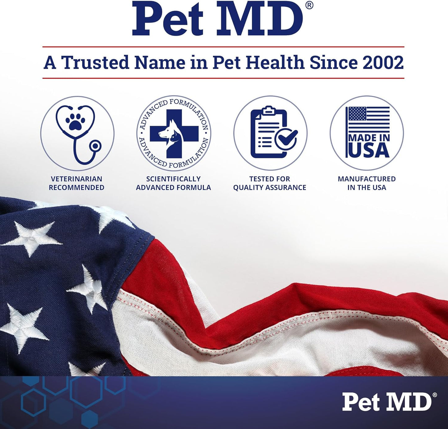 Pet MD - Oatmeal Dog Shampoo Cats and Dogs for Itch Relief and Moisturizer for Dry Skin and Coat - 16 Oz
