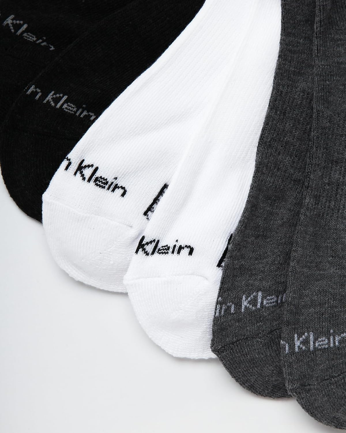 Calvin Klein Mens No Show Socks - 12 Pack Lightweight Breathable Cushioned Athletic Low Cut Socks for Men
