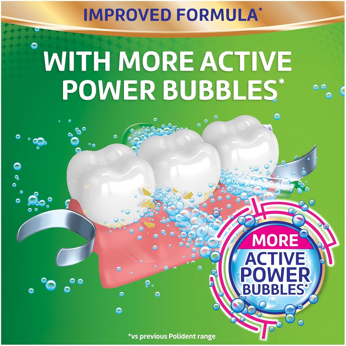 Polident 3 Minute Antibacterial Dental Appliance Cleanser Tablets, Retainer Cleaner Tablets, 90 Count (2 Pack)