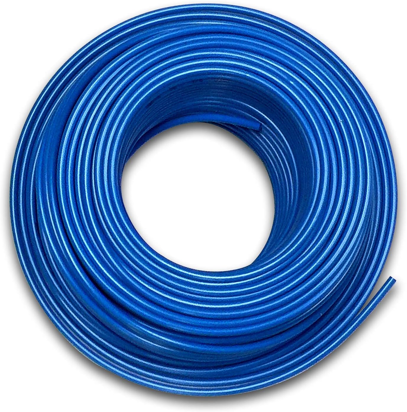 Food Grade 1/4 Inch Plastic Tubing for RO Water Filter System, Aquariums, Refrigerators, ECT; BPA free; Made from FDA compliant materials and meets NSF Standards and Regulations (30 Feet, Blue)