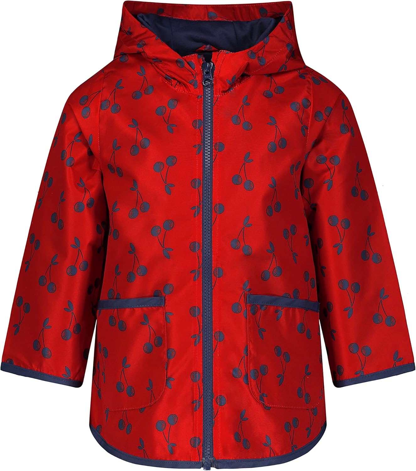 Simple Joys by Carter’s Baby Girls Rain Jacket Raincoat Water-Resistant Hooded Rain Slicker