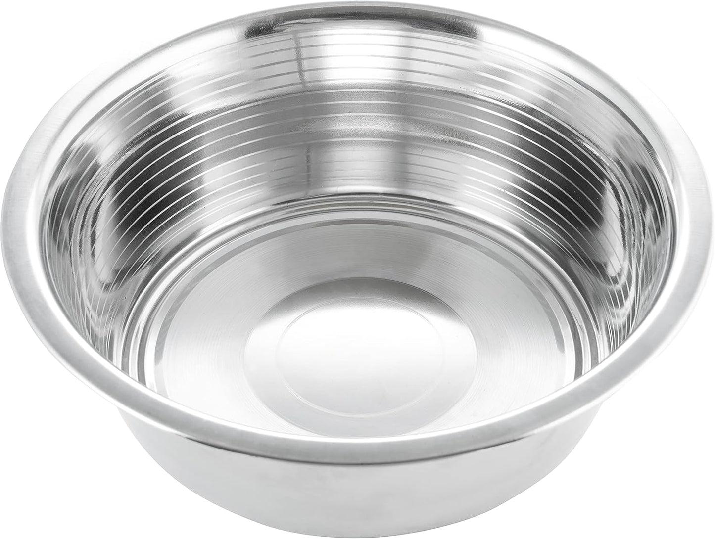 Pet Feeder Stainless Steel Dog Bowls Replacement 2-Pack Food Bowl, 8" Diameter, 2.8" Height Water Metal Bowls 7 Cups for Raised Feeder with Opening 7.5"- 8"
