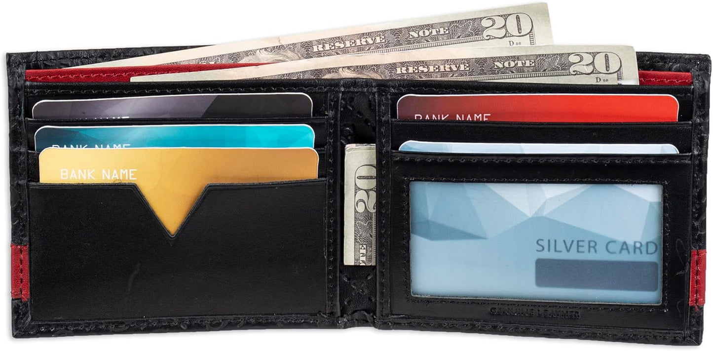 Guess Men's Leather Passcase Wallet