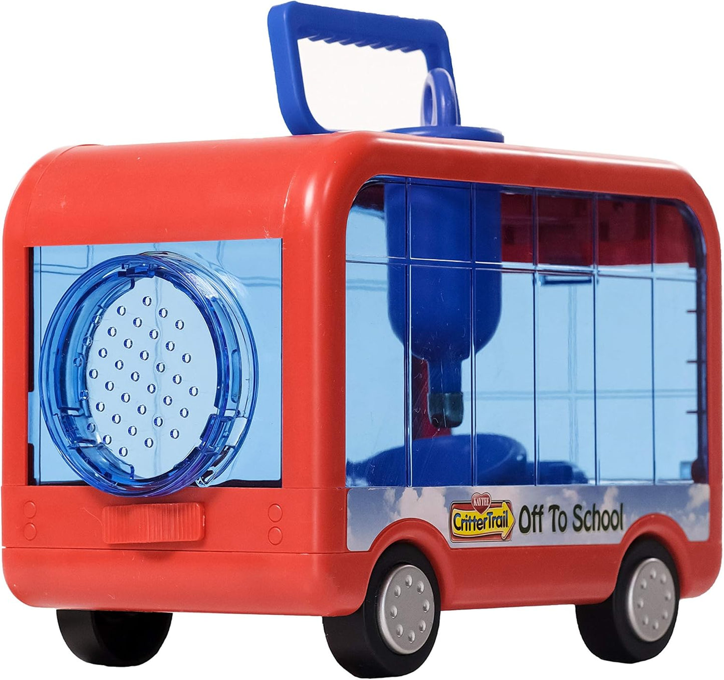 Kaytee CritterTrail Off To School Travel Carrier for Pet Hamsters, Gerbils, or Mice