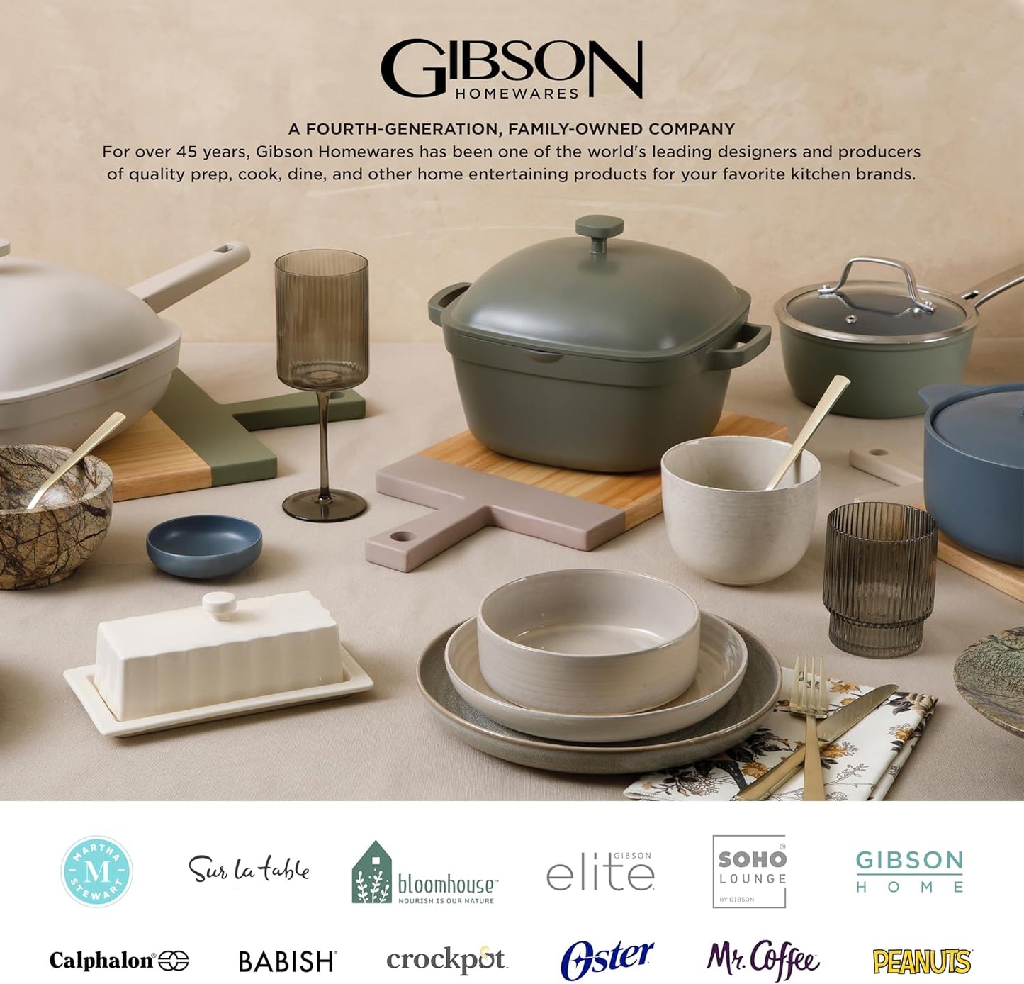 Gibson Home Hazeltine 16-Piece Navy Blue Stoneware Dinnerware Set – Plates and Bowls, Durable Ceramic Kitchen Dinner Set