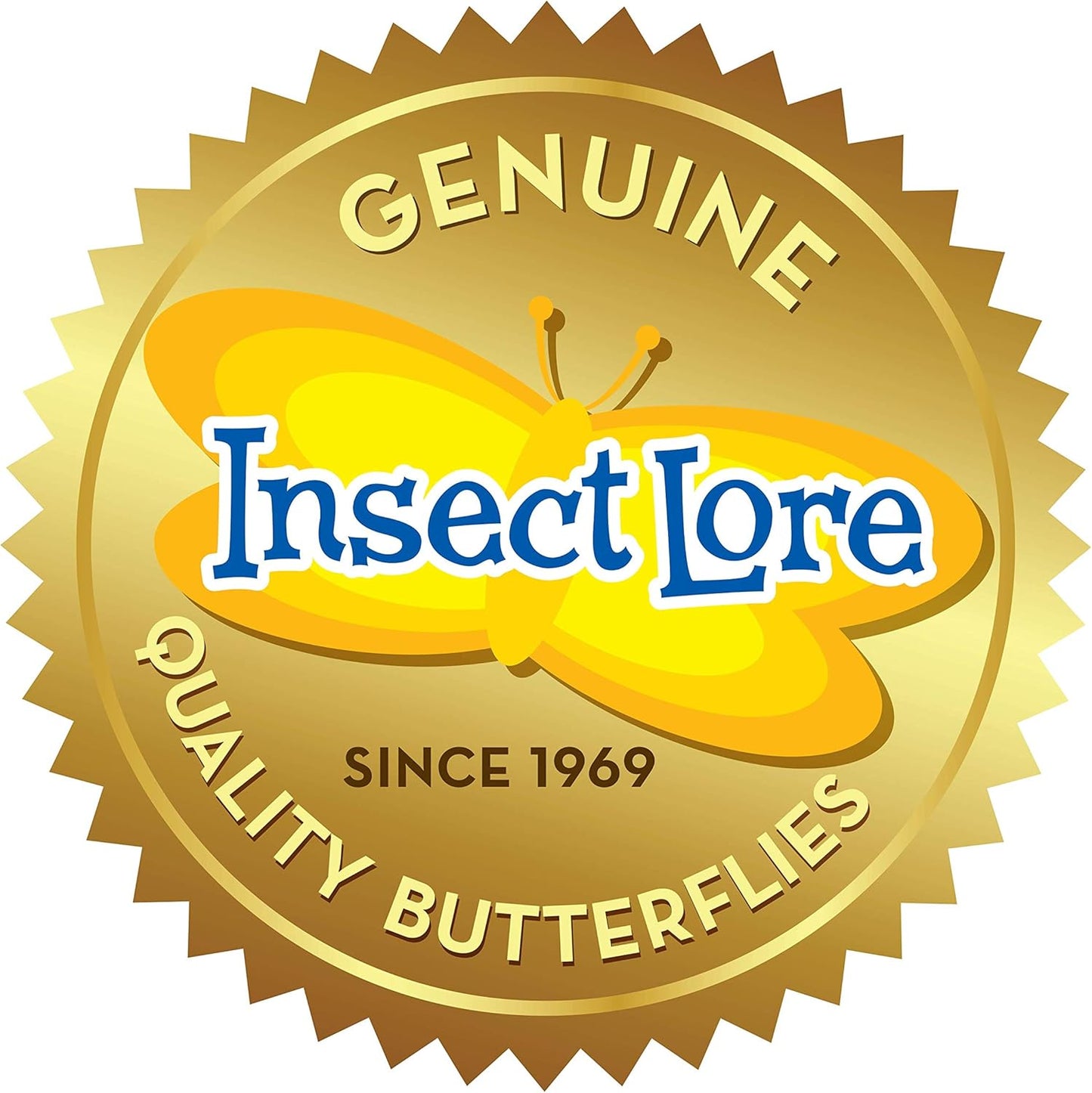 Insect Lore Raise and Release Butterfly Garden Kit – Caterpillar Habitat with redeemable Voucher – STEM-accredited Butterfly Growing Kit for Kids, Classrooms, and Homeschool Learning