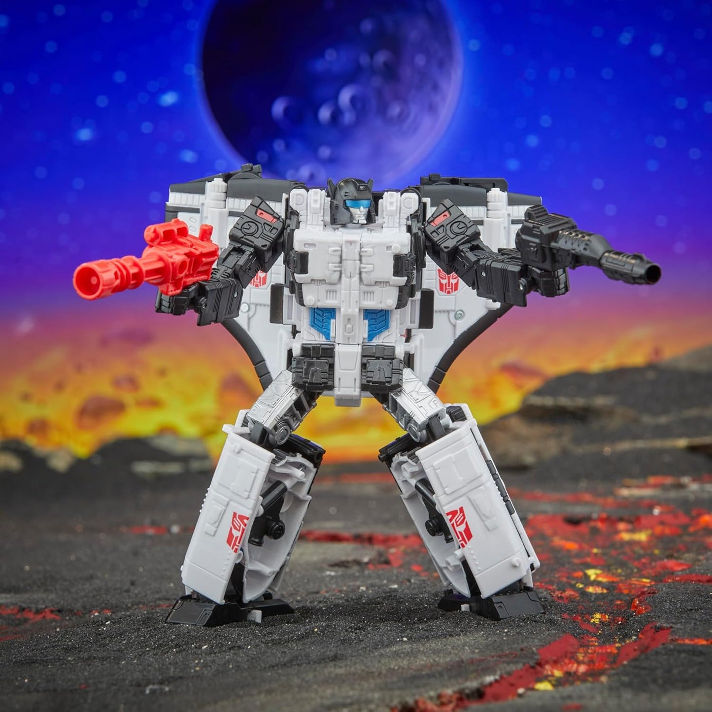 Transformers Legacy United Leader Class Galaxy Shuttle, 7.5-inch Converting Action Figure, for Boys and Girls Ages 8+