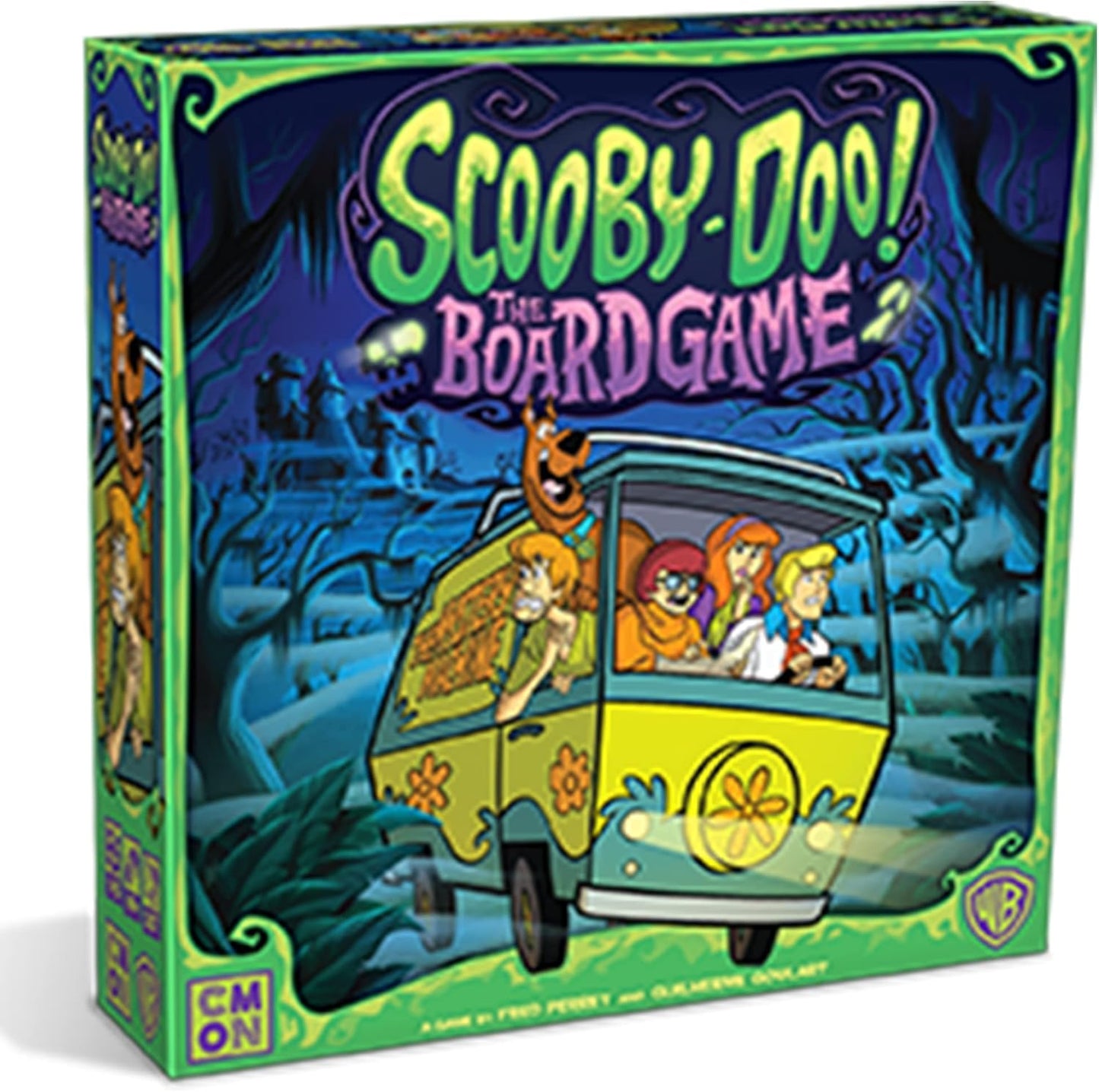 CMON Scooby-Doo! The Board Game - Cooperative Mystery Game Based on The Hit TV Series, Family Fun for Kids & Adults, Ages 10+,1-5 Players, 30 Minute Playtime