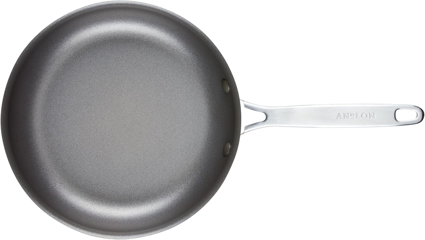 Anolon Achieve Hard Anodized Nonstick Cookware Pots and Pans Set, 9 Piece - Teal
