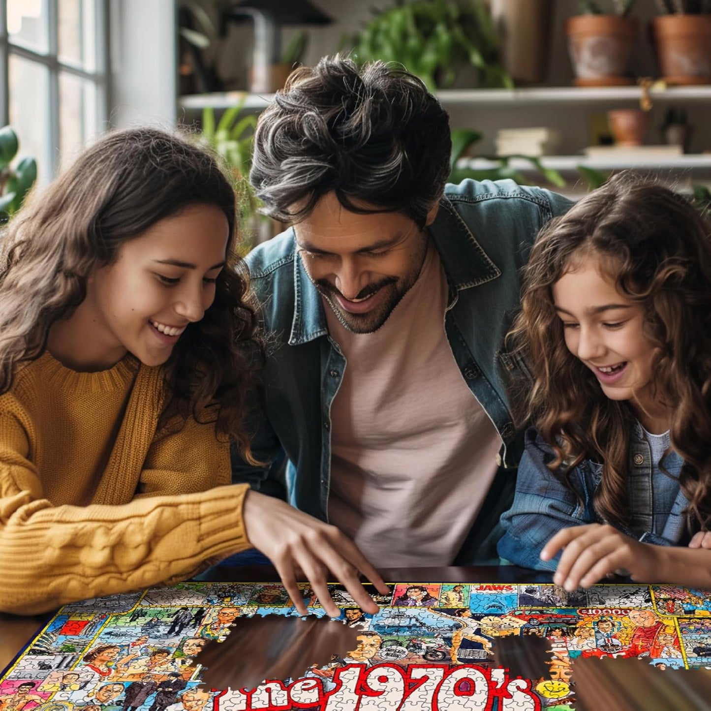 White Mountain Puzzles The Seventies - 70s Themed Jigsaw Puzzle - 1000 Pieces